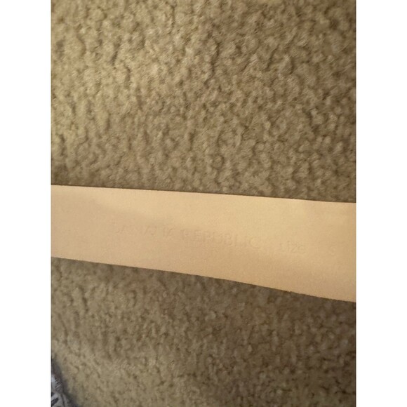 Banana Republic Leather Snakeskin Belt Sz S Made In Italy